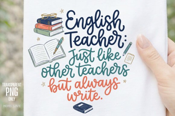 Download English Teacher Always Write PNG - English Collection