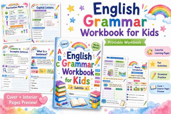 Download English Grammar Workbook for Kids - English Collection