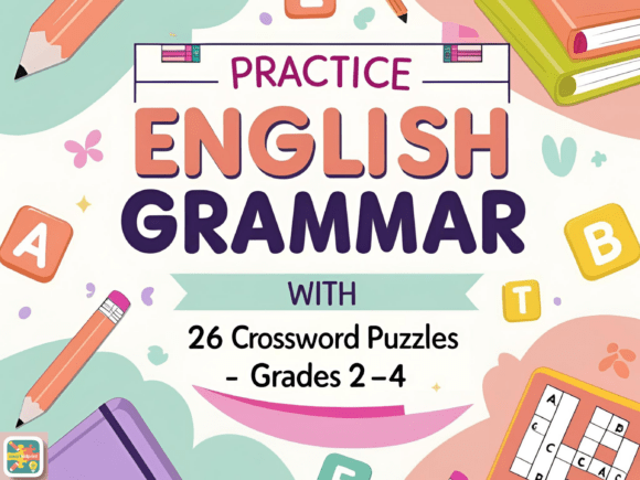 Download Practice English Grammar with 26 Puzzles - English Collection