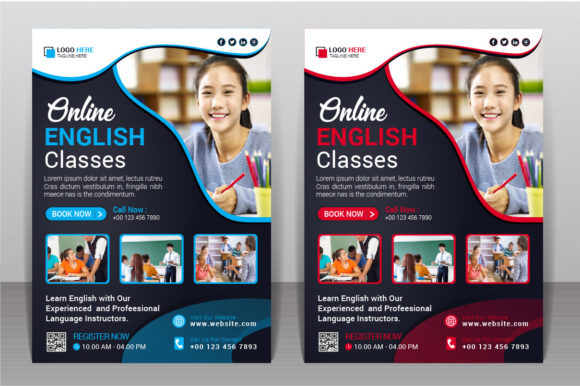Download Learn English Language Flyer Design - English Collection