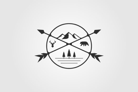 Download Adventure Wild Life Logo Vintage Vector - Adventure Collection