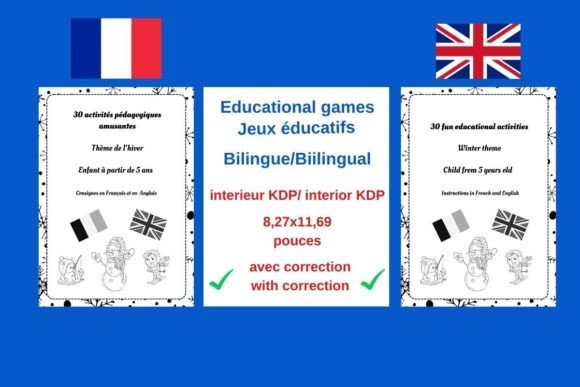 Download Activities Winter Theme (English/French) - English Collection