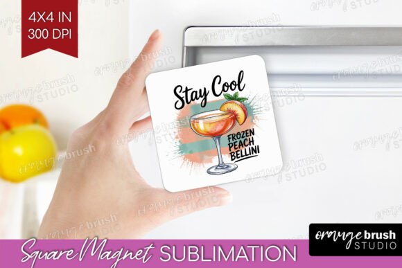 Download Frozen Peach Bellini Summer Cocktail PNG - Premium Resources