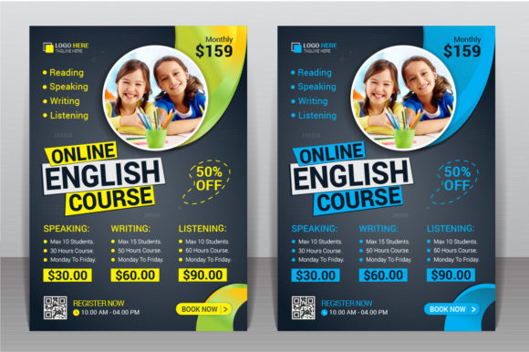Download Learn English Language Flyer Design - English Collection